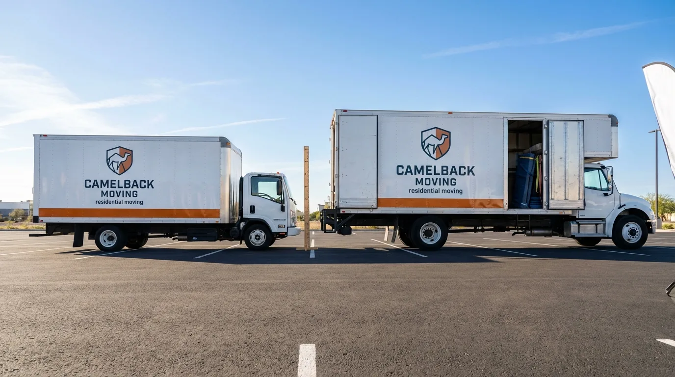 Moving truck size capacity guide in Davidsville